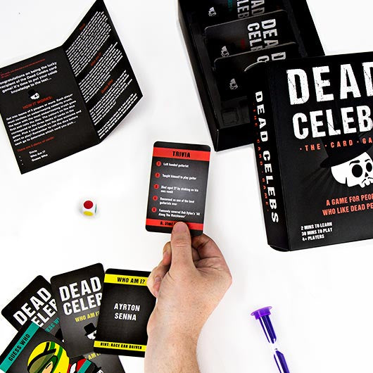 Dead Celeb Card Game *Final Sale*