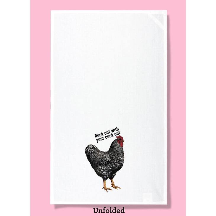 Rock Out With Your Cock Out Dishtowel *Final Sale*