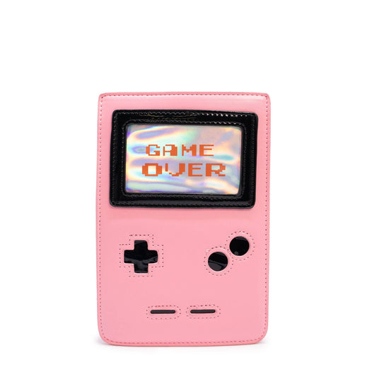 Retro 8-Bit Gamer Handbag - Pink *Final Sale*